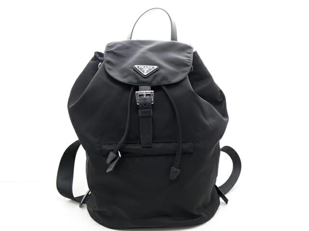 Prada Calfskin Backpack NERO Black